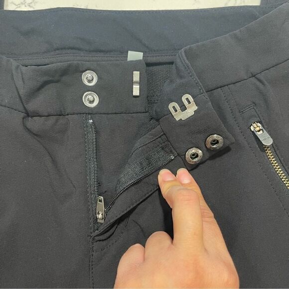 Athleta Wander Stash Skinny Pants Black 10 - Picture 6 of 7